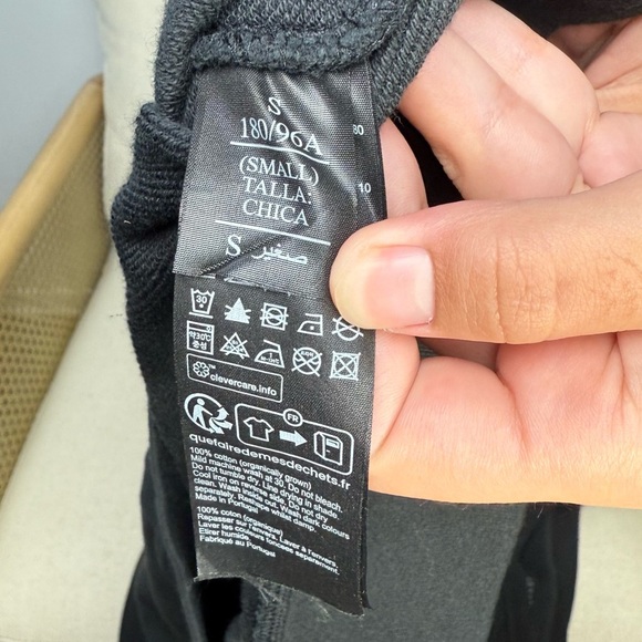 AllSaints Tierra Oversized Crewneck Black Size Small - Picture 8 of 9